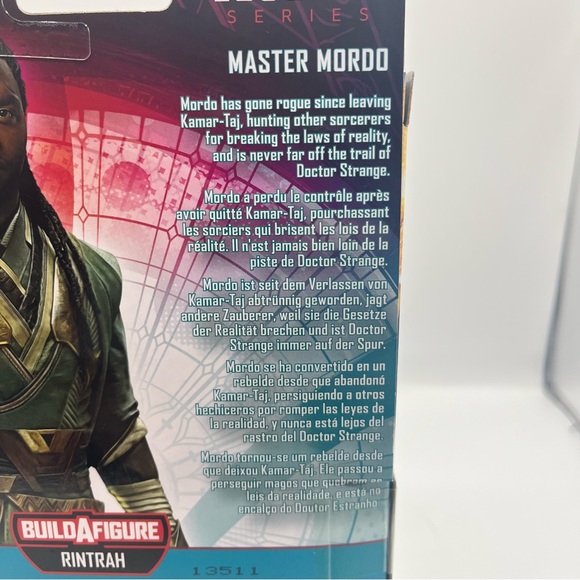Master Mordo Marvel Legends Dr. Strange 6-Inch Action Figure with BAF - NIB - Picture 6 of 11